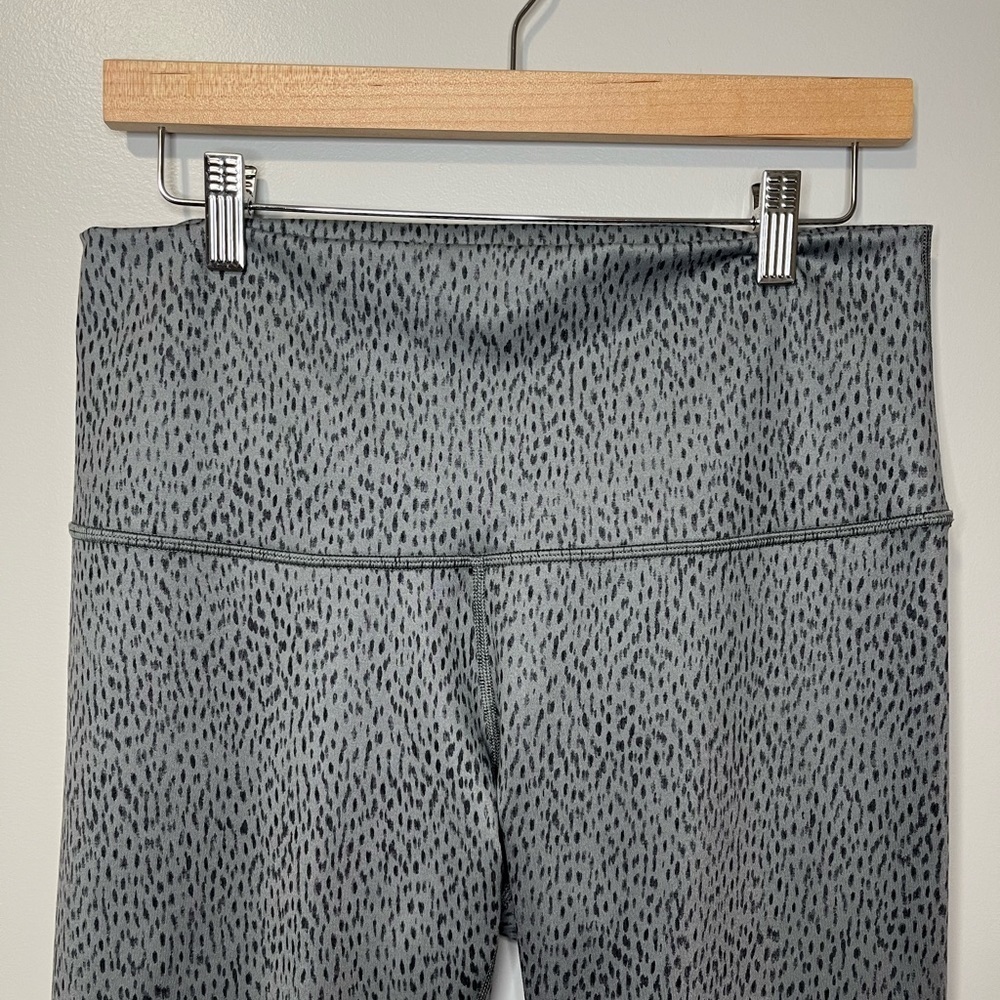 Lululemon Wunder Under Pant Full-On Luon Roll Down Dottie Dash - Picture 8 of 12